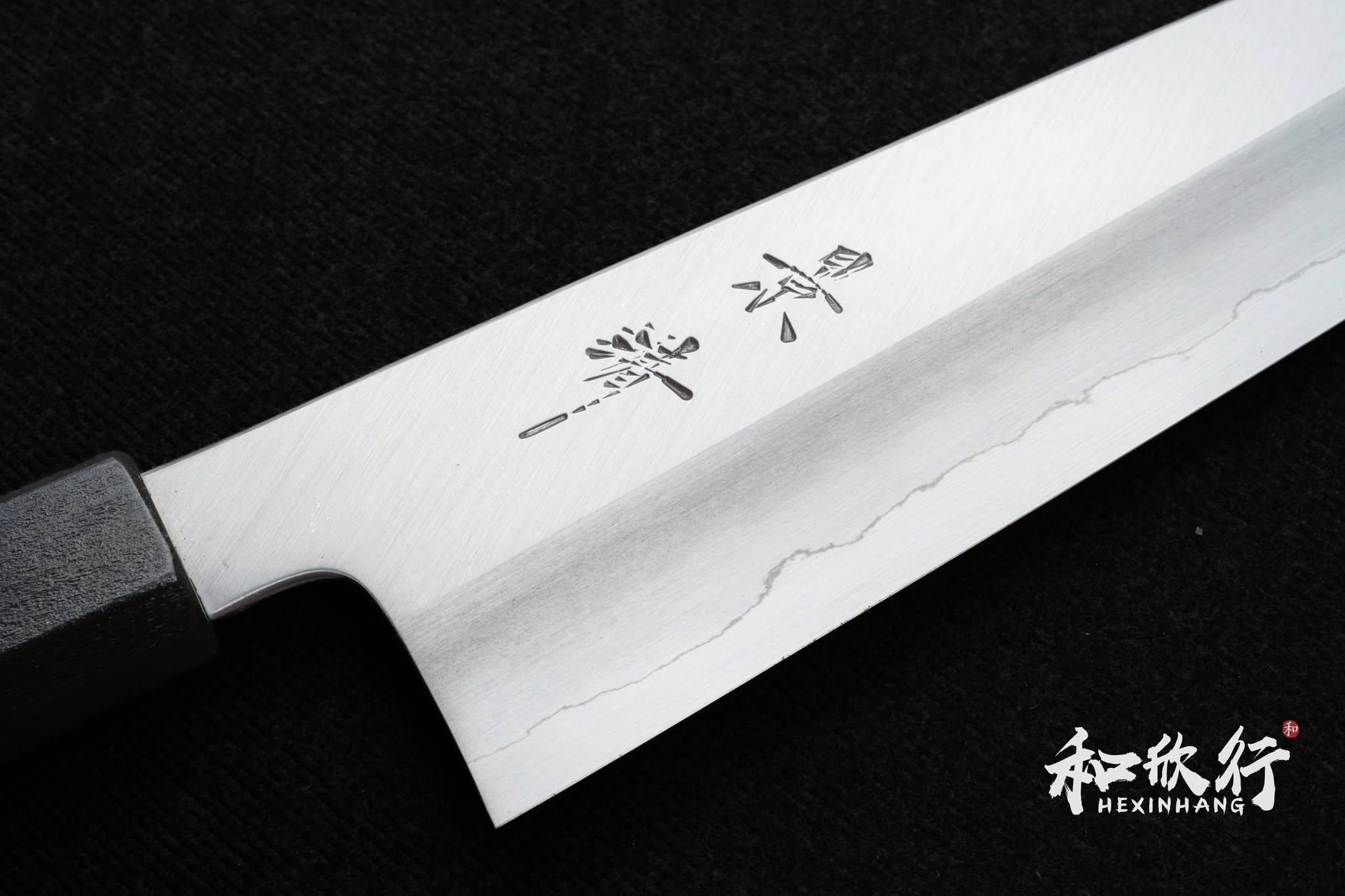 馬場刃物景清Baba-Hamono Kagekiyo 銀三鋼本霞和牛刀黑漆柄系列